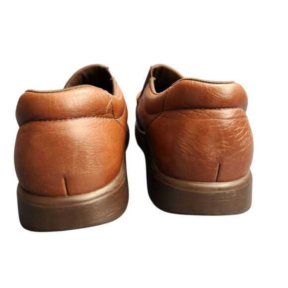 SAS Side Gore Cognac Tan Brown Leather Dress Casual Shoes in Original Box main image 7